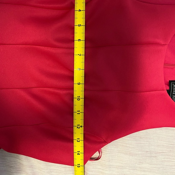 Laura Petites Bright Pink Party Dress - Picture 10 of 13